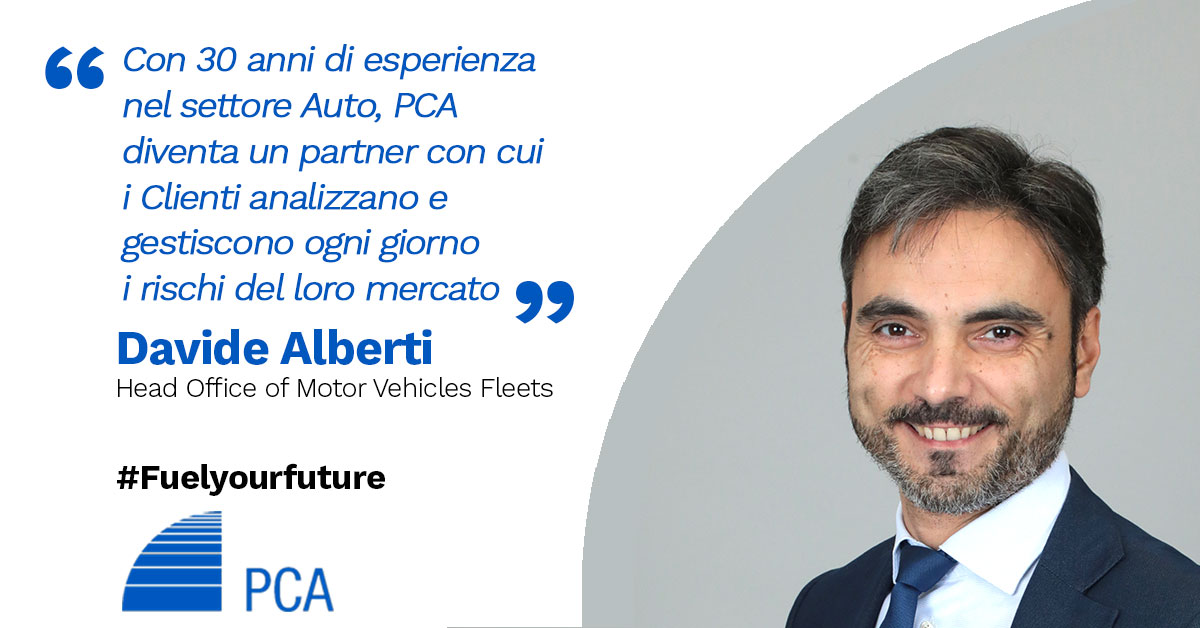 Il Team di PCA: la video-intervista a Davide Alberti, Head Office of Motor Vehicles Fleets