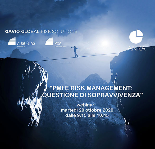 Webinar: analisi e soluzioni per il Risk Management delle Pmi - PCA Consultative Broker